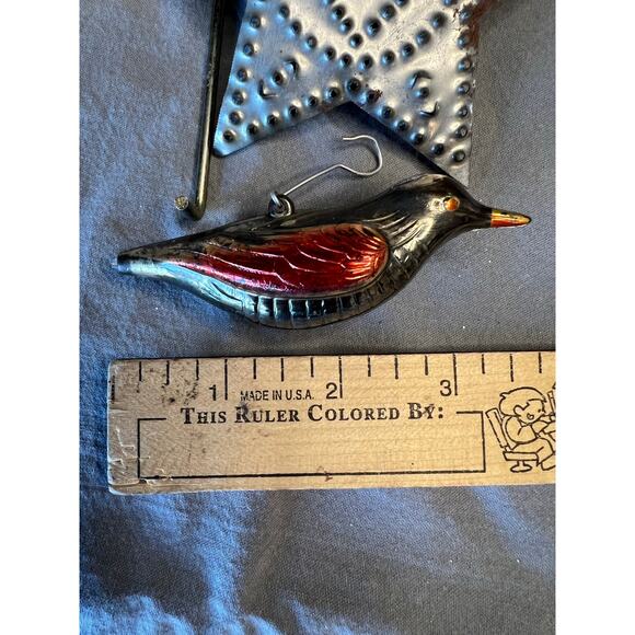 Vintage Tin Tree Ornaments - Picture 2 of 5